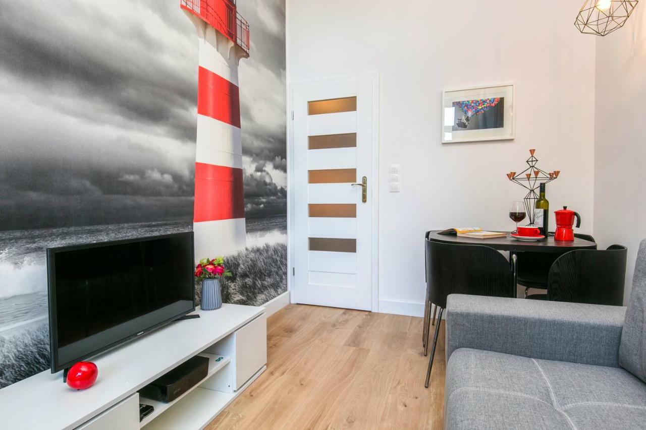 Berg Apartament Red Obok Starego Miasta Gdańsk Exteriör bild