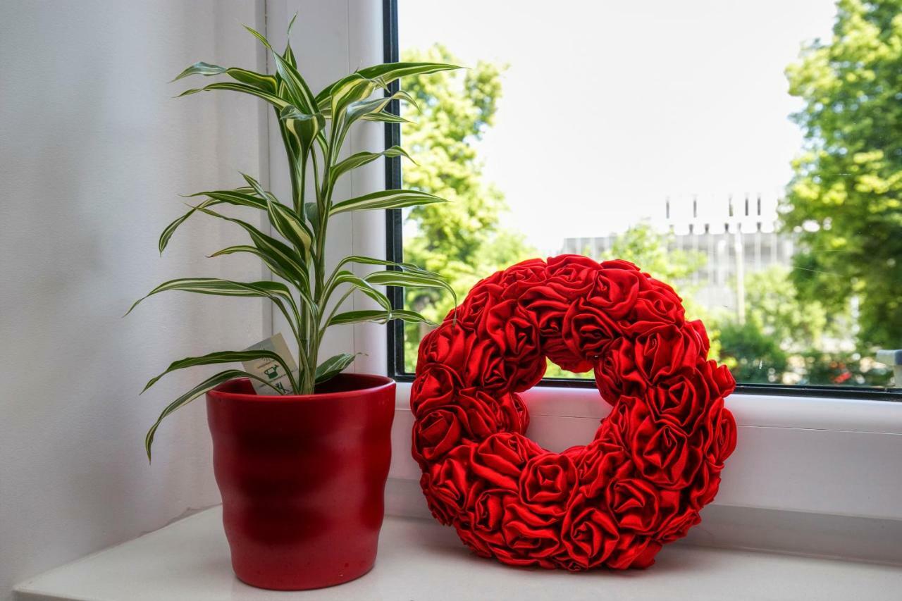 Berg Apartament Red Obok Starego Miasta Gdańsk Exteriör bild